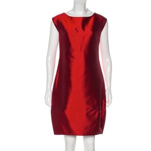 Dolce & Gabbana Size 42 (US 6) Red Women's Dress